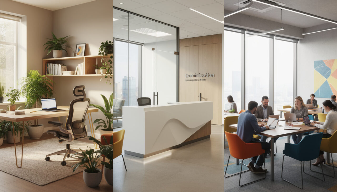 Domiciliation du siège : chez soi, société de domiciliation ou coworking (impacts à connaître)