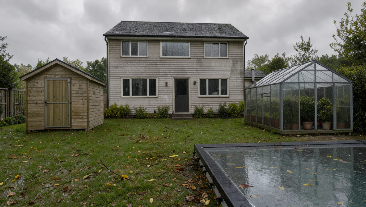 Comment assurer un abri de jardin, une serre et une piscine exclus de la garantie tempête ?